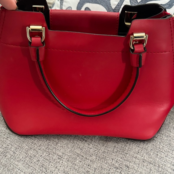Michael Kors Blakley Red Handbag with strap and wallet NEW - Picture 4 of 16